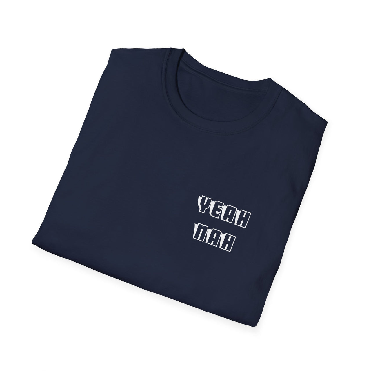 4XL & 5XL Yeah Nah Subtle Pocket Print