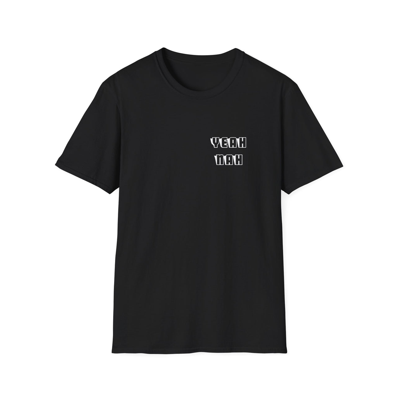 4XL & 5XL Yeah Nah Subtle Pocket Print