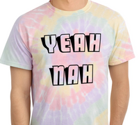 Thumbnail for Yeah Nah Tie-Dye Tee, Spiral