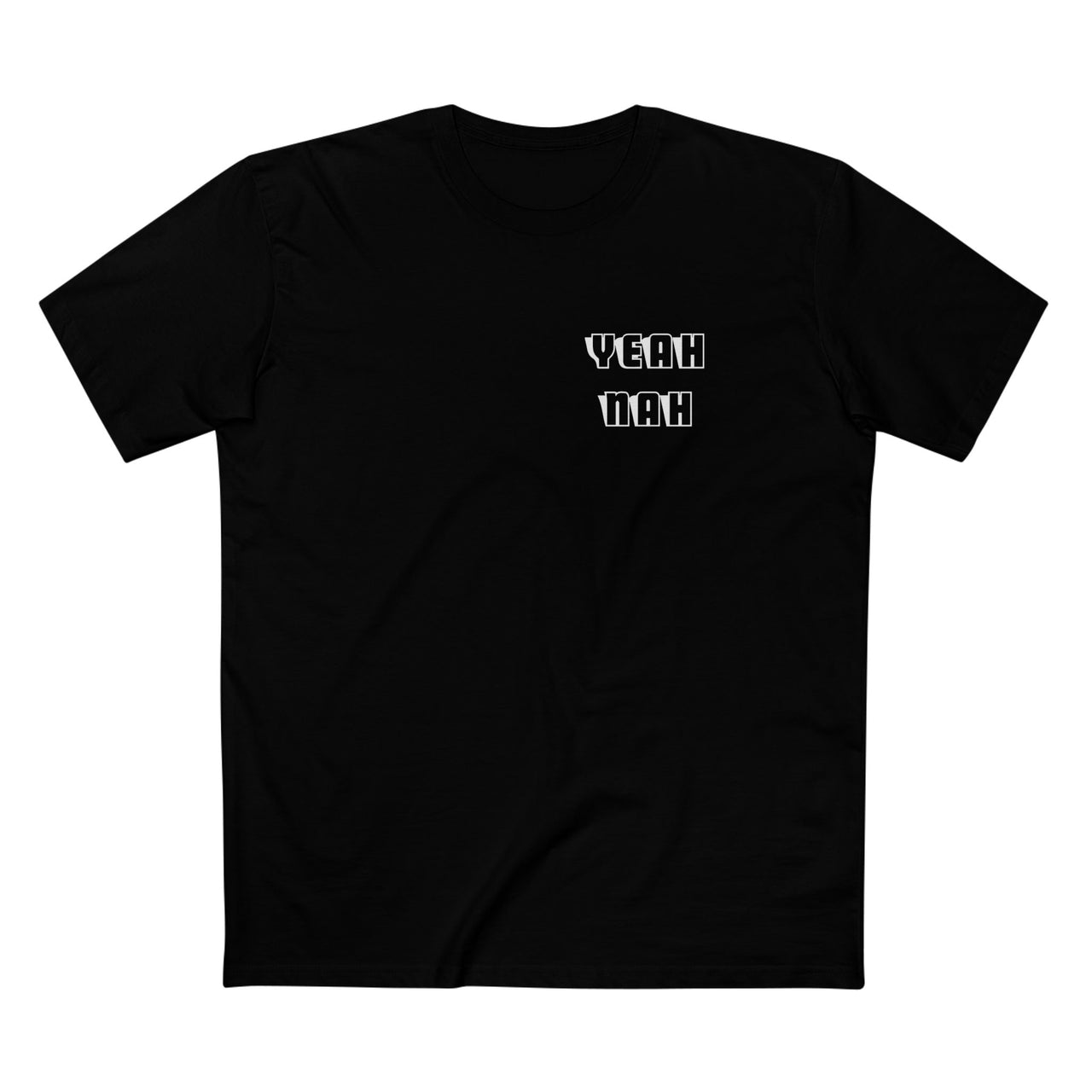 Yeah Nah Subtle Pocket Print