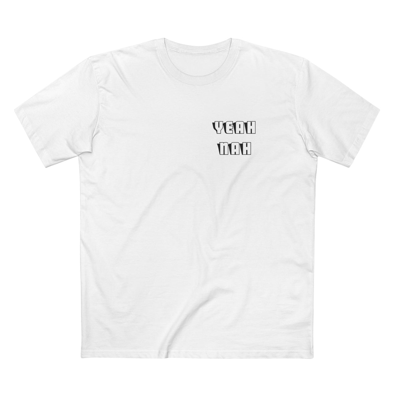 Yeah Nah Subtle Pocket Print