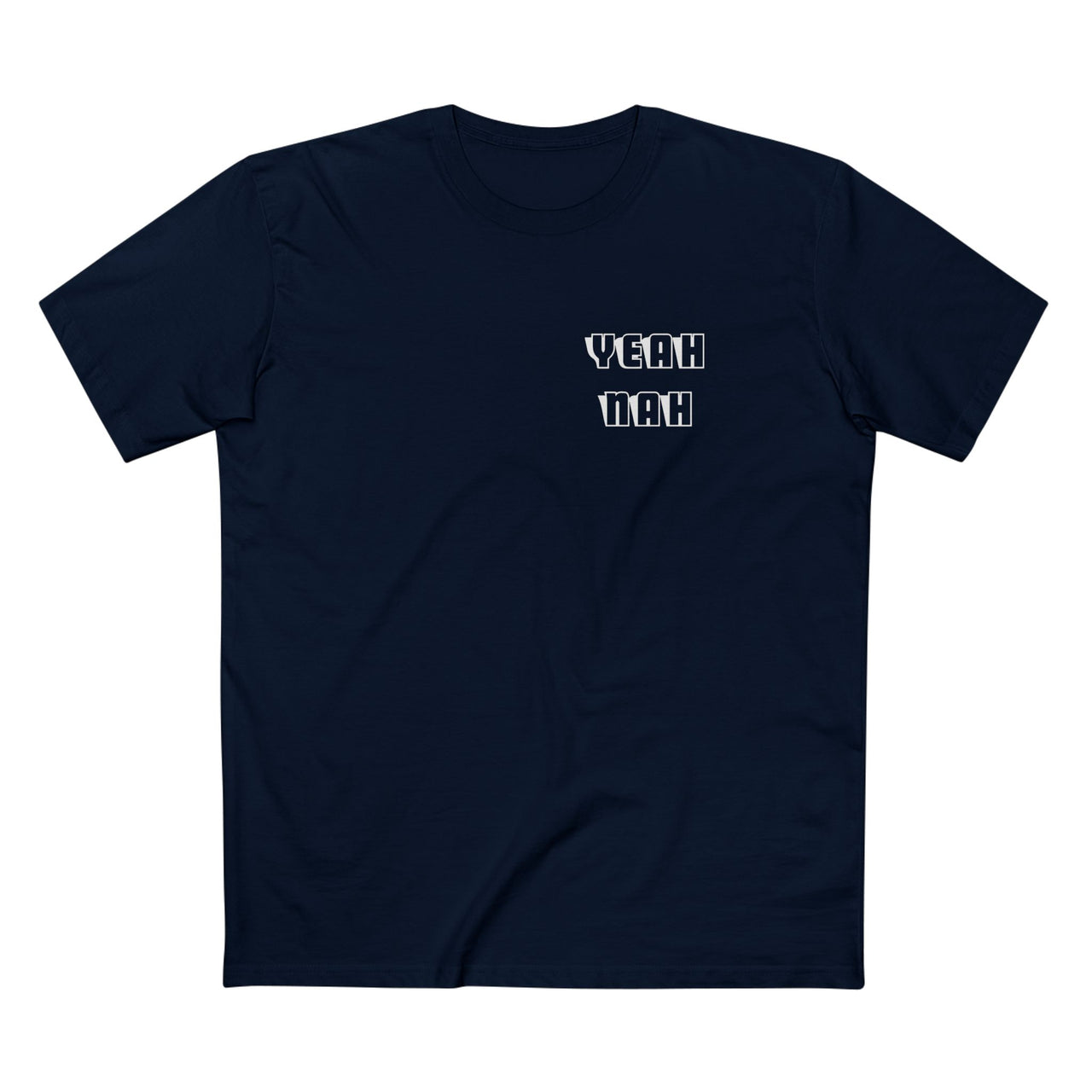 Yeah Nah Subtle Pocket Print
